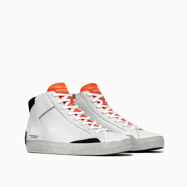 DISTRESSED HIGH ORANGE FLAME