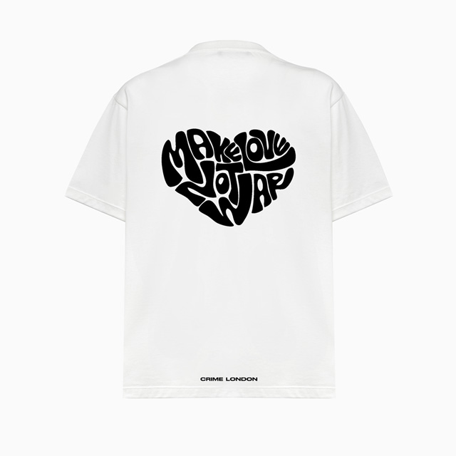 T-SHIRT MAKE LOVE NOT WAR