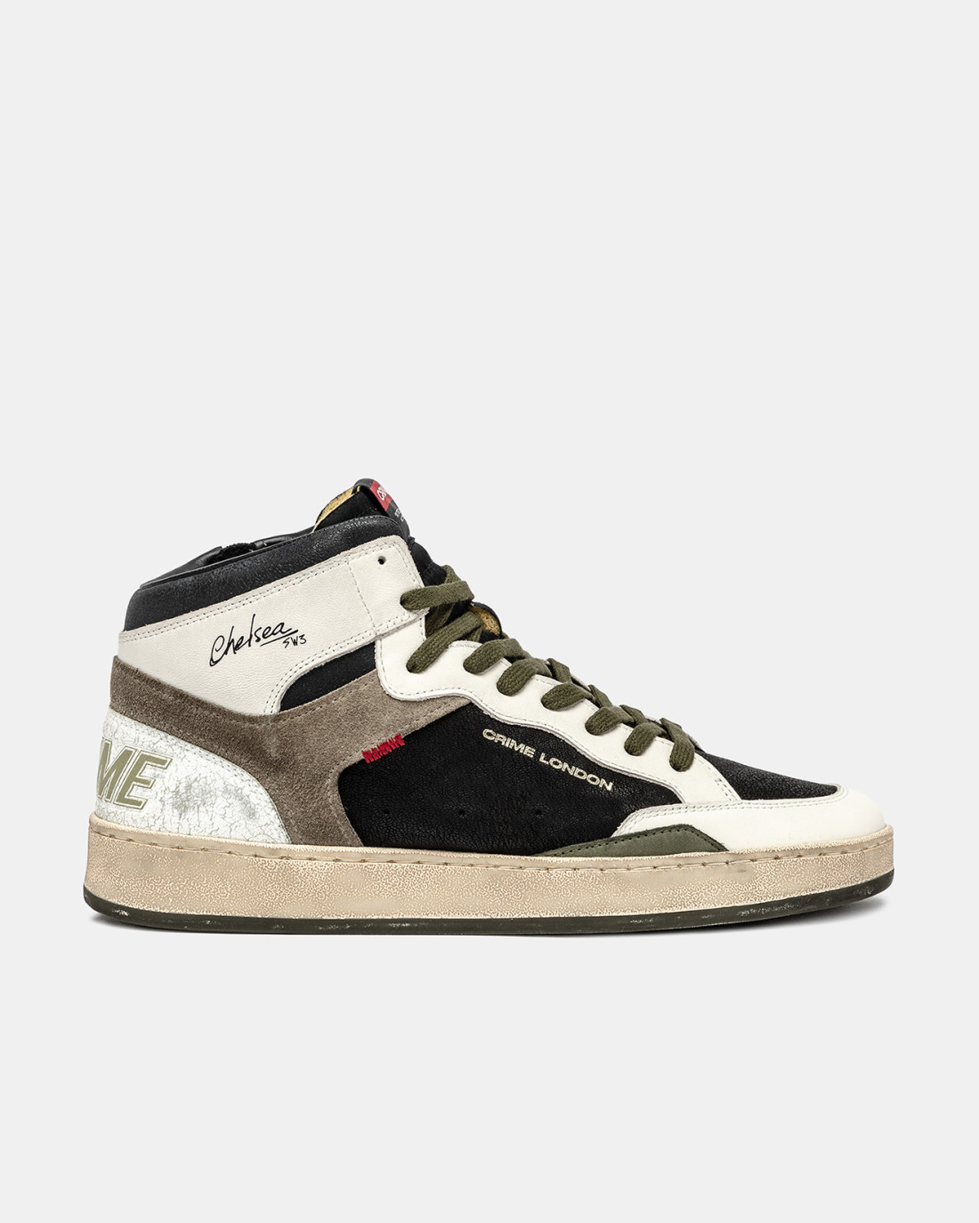 CRIME LONDON: CHELSEA MID BLACK MILITARY