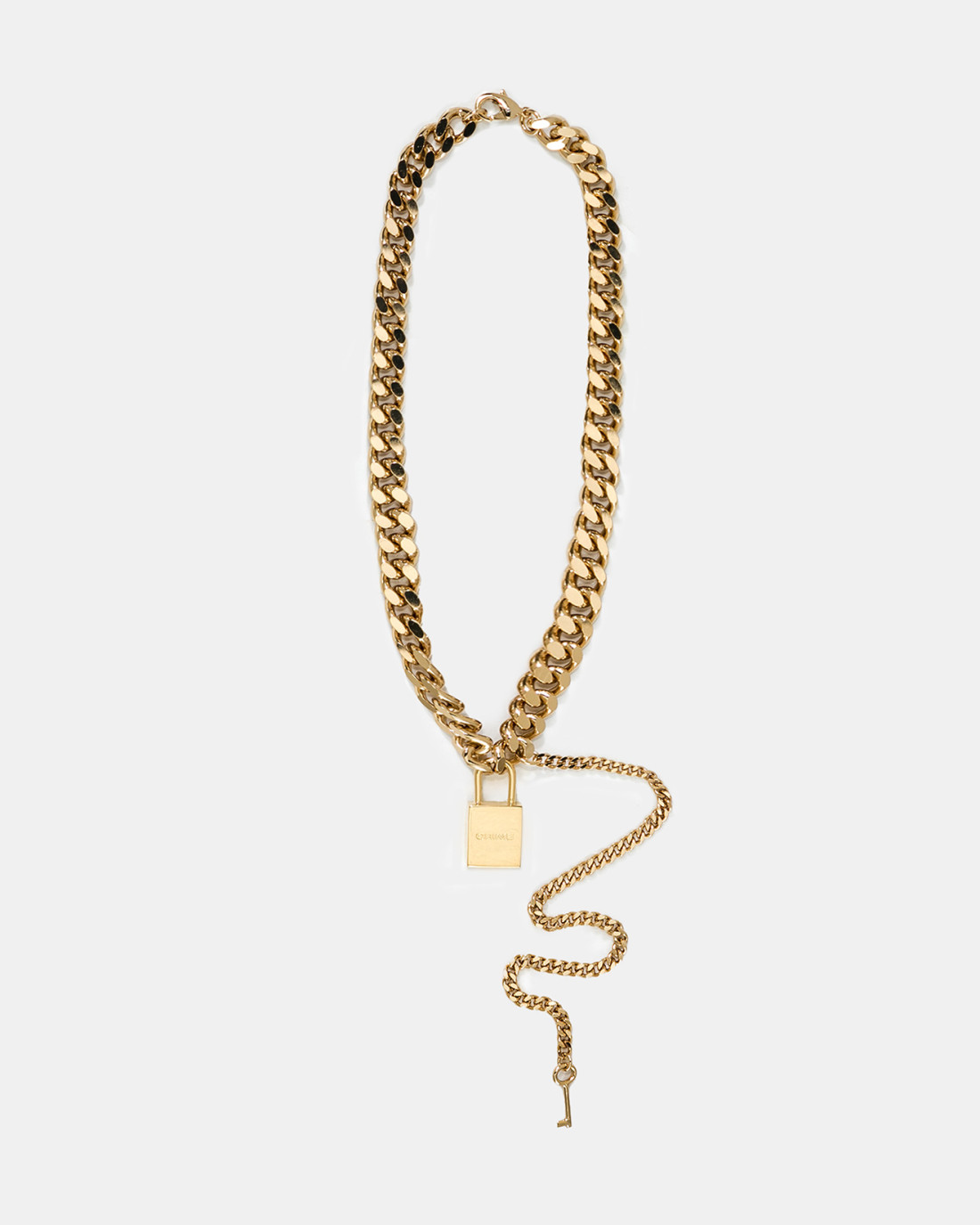 CRIME LONDON: CRIME LOCK NECKLACE