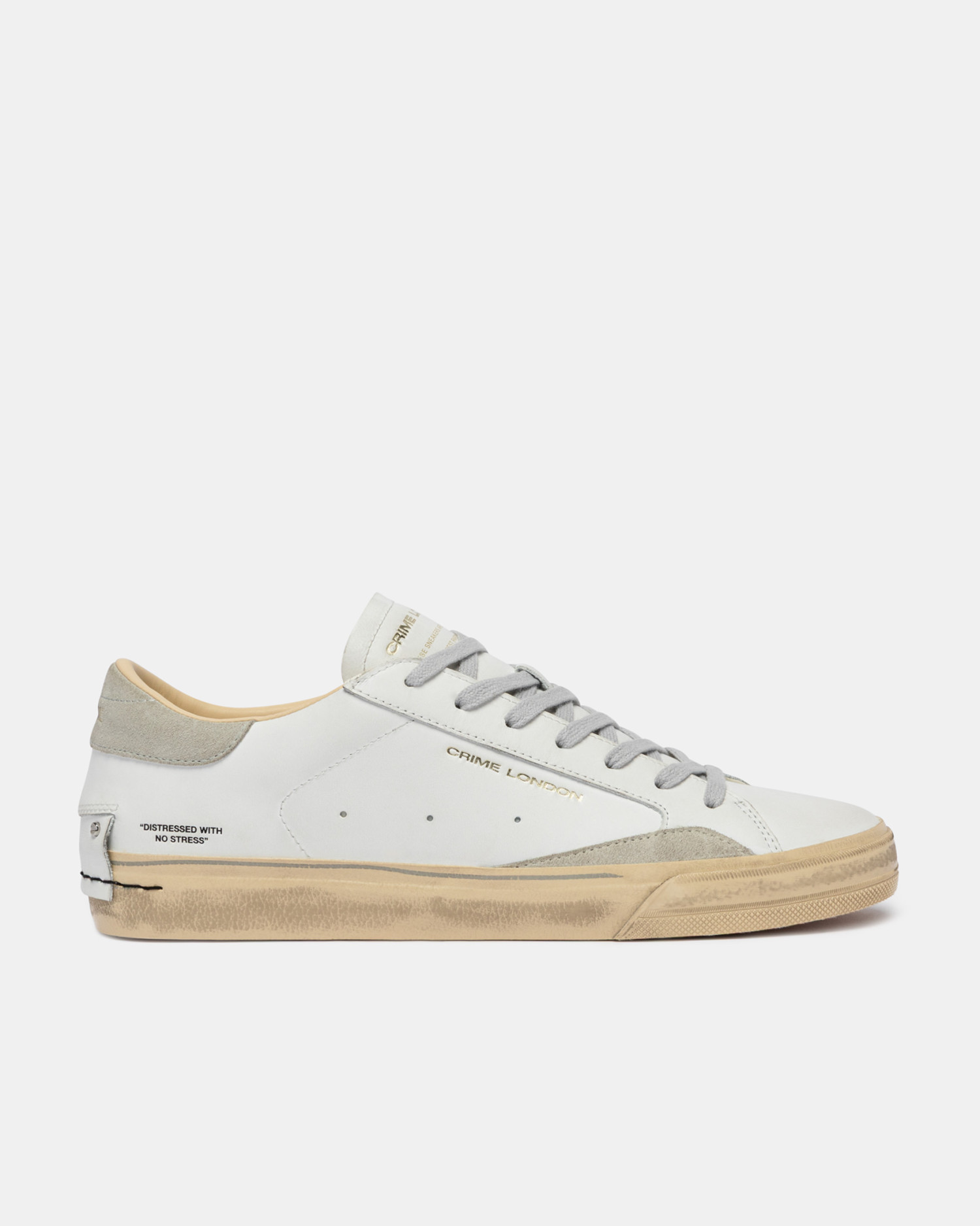 Distressed 2.0 Light Grey | Crime London