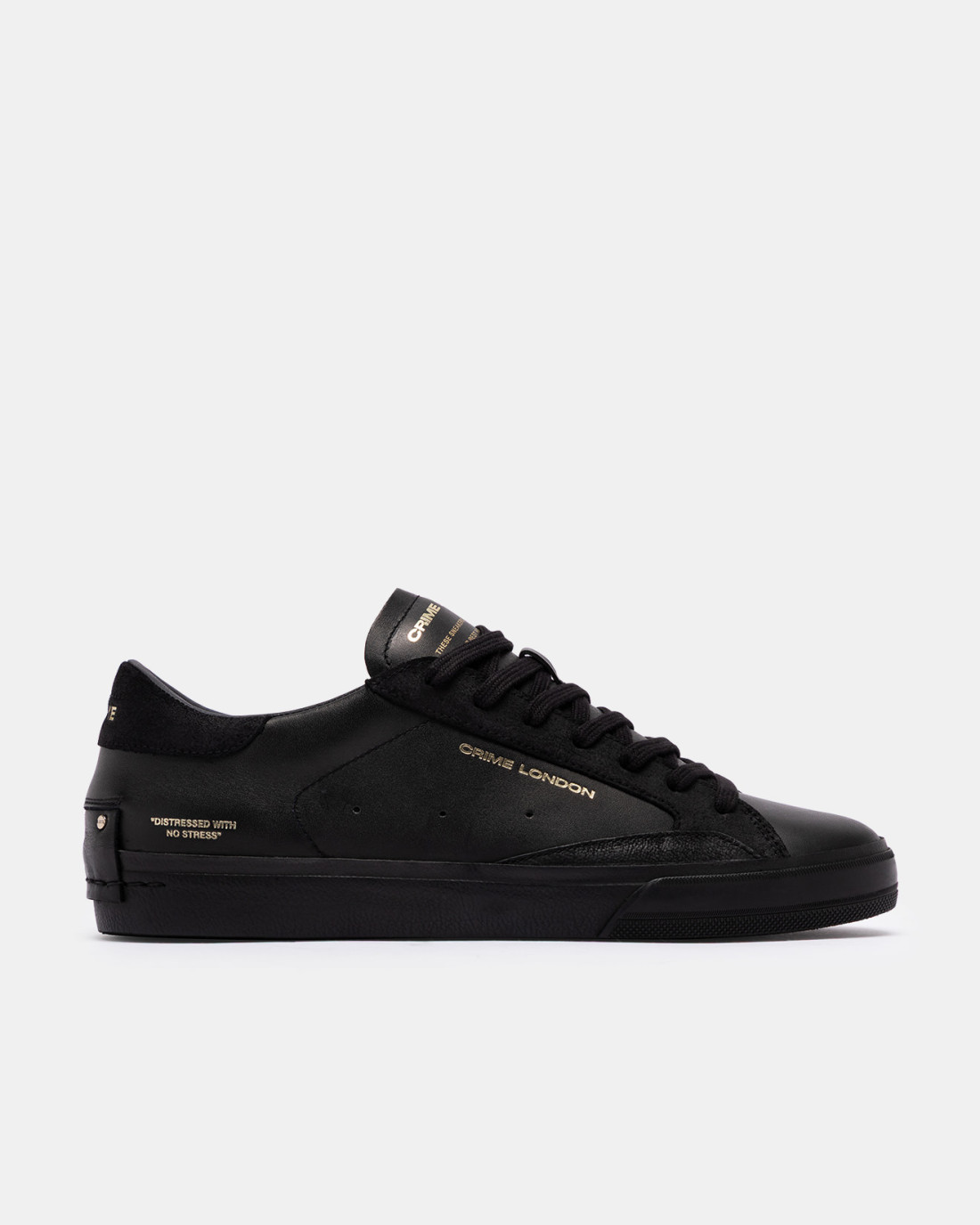 CRIME LONDON: DISTRESSED 2.0 OBSIDIAN BLACK