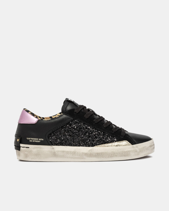 DISTRESSED BLACK SPARK