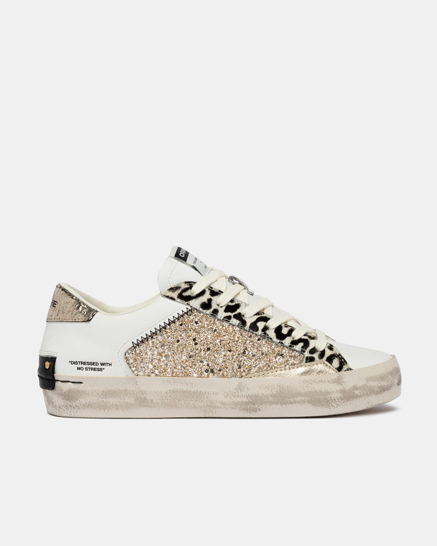 Distressed Chrome Fang | Crime London