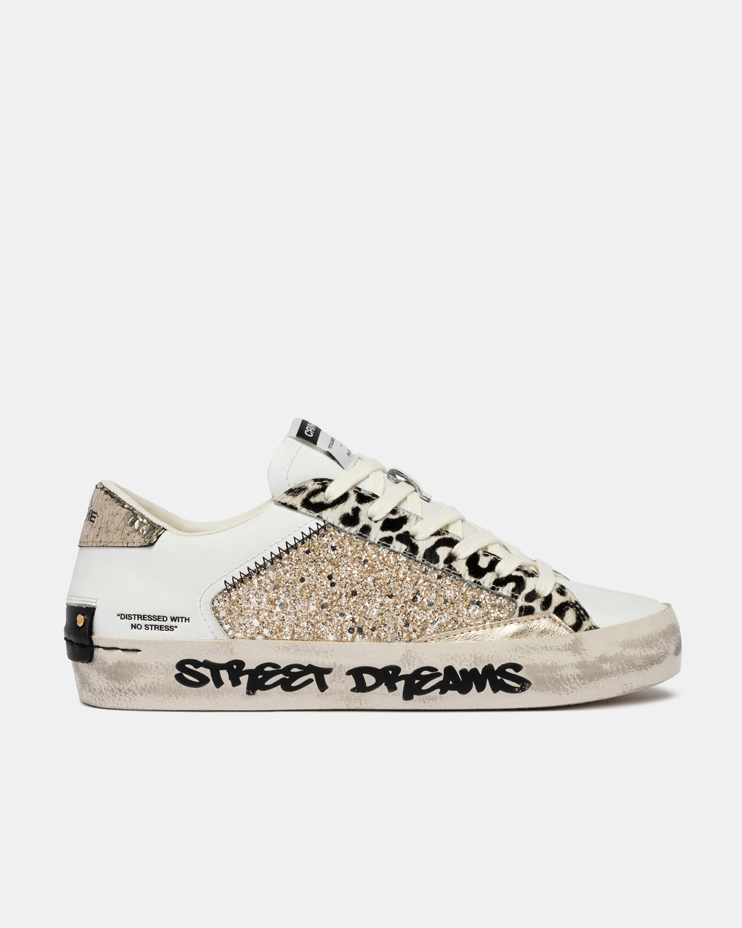Distressed Chrome Fang | Crime London