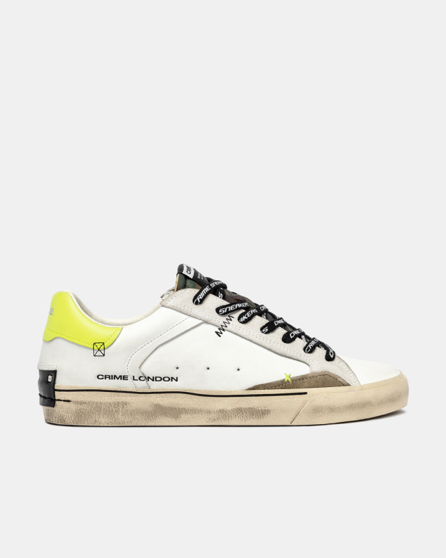 DISTRESSED DECONSTRUCTED CAMO YELLOW