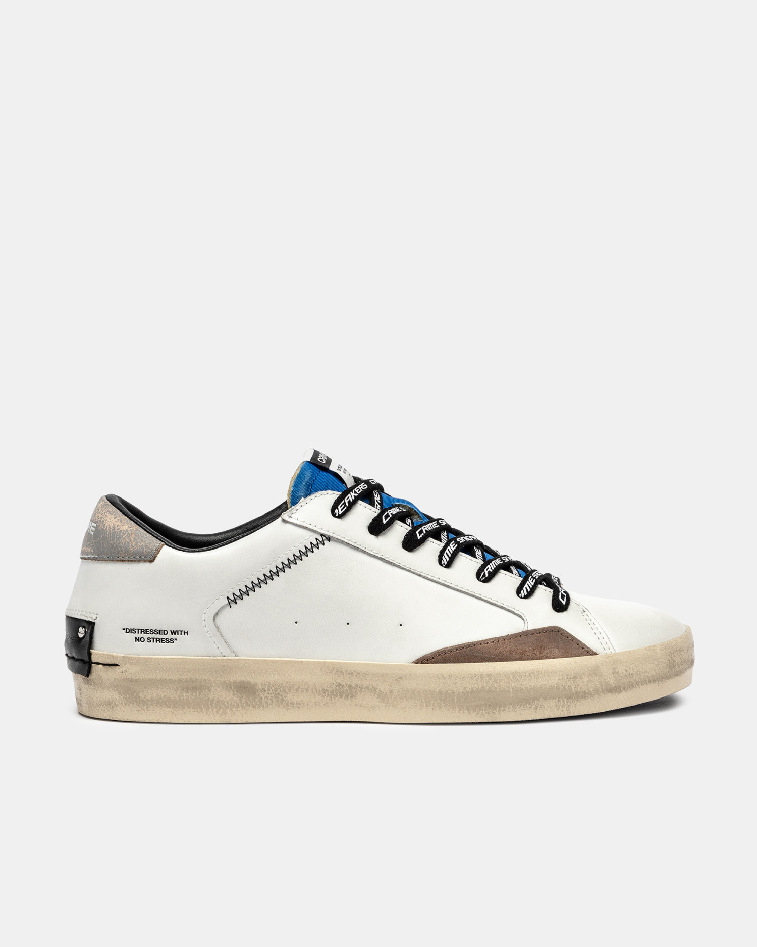 Distressed Electric Blue | Crime London