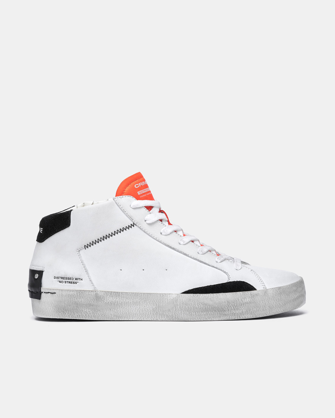 CRIME LONDON: DISTRESSED HIGH ORANGE FLAME