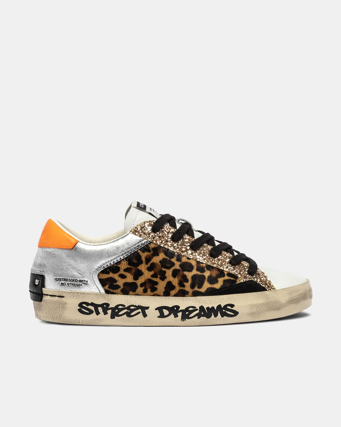 CRIME LONDON: DISTRESSED LEOPARD GLITZ