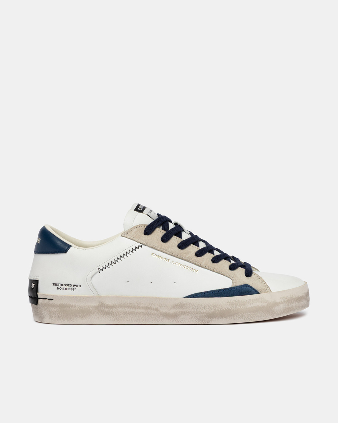 CRIME LONDON: DISTRESSED NAVY BLUE
