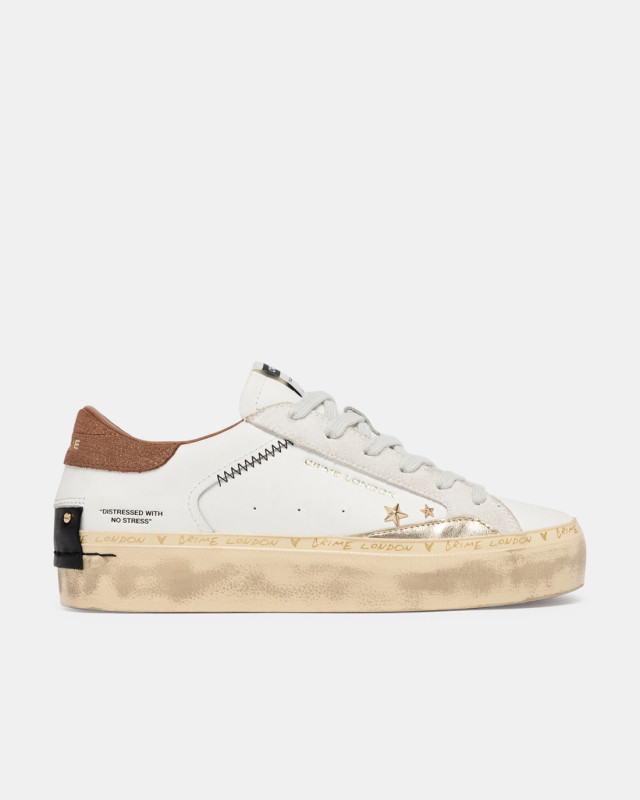 DISTRESSED PLATFORM GOLDEN STAR
