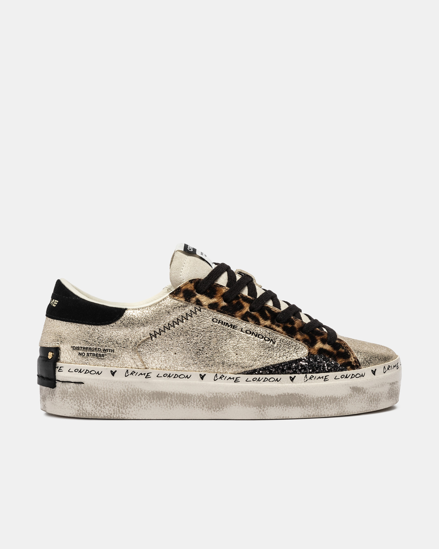 Distressed Platform Sweet Like Honey | Crime London