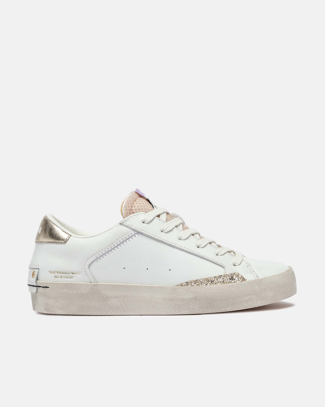 CRIME LONDON: DISTRESSED SHEER LILAC