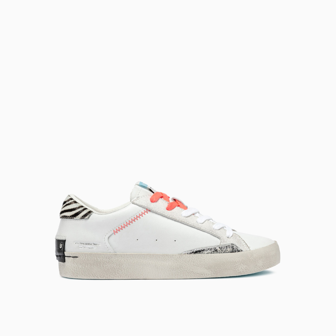 CRIME LONDON: DISTRESSED TROPICAL ZEBRA