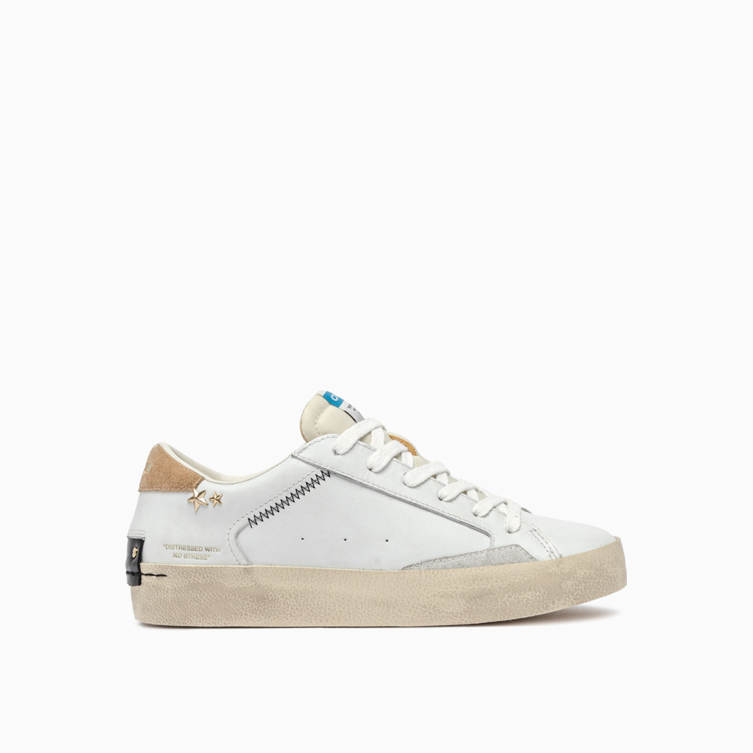 CRIME LONDON: DISTRESSED WHITE AMBER