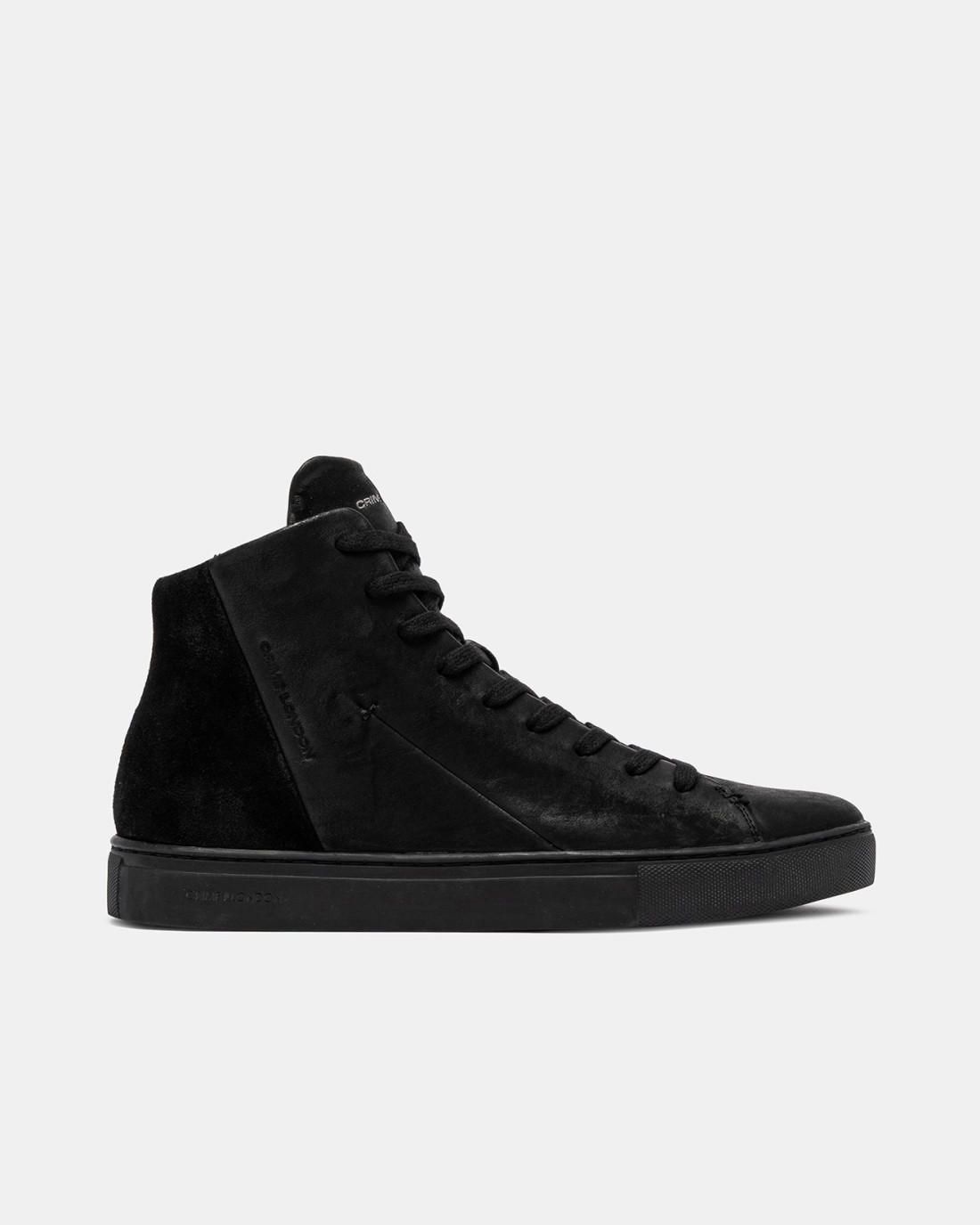 CRIME LONDON: HIGH TOP MINIMAL BLACK