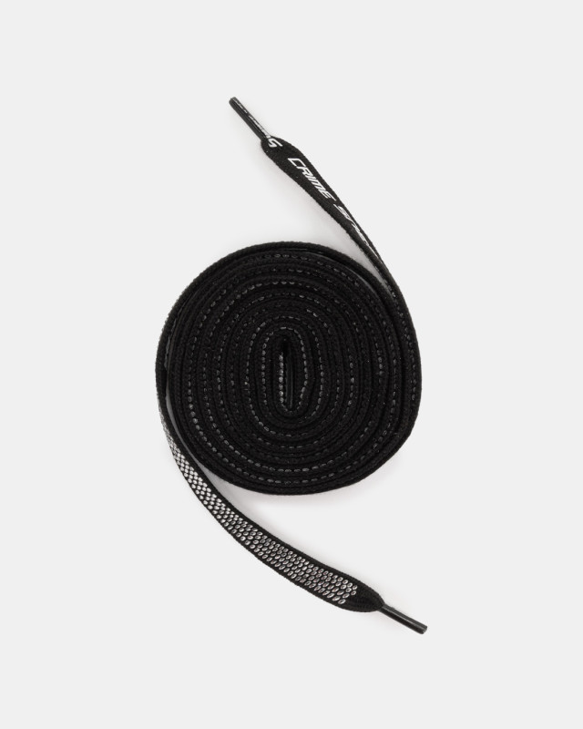 LACES BLACK STRASS