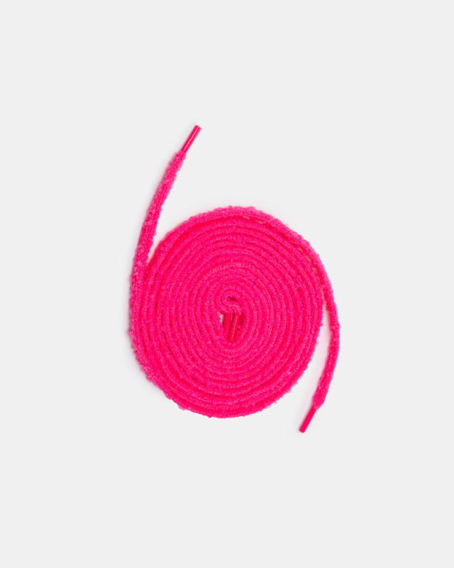 LACES FUZZY FLAMINGO