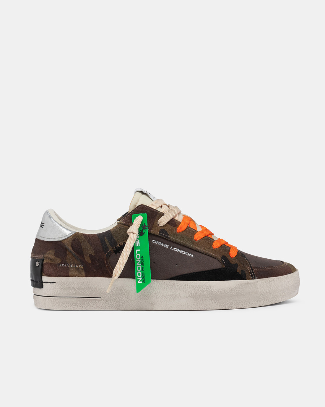 CRIME LONDON: SK8 DELUXE ARMY GREEN