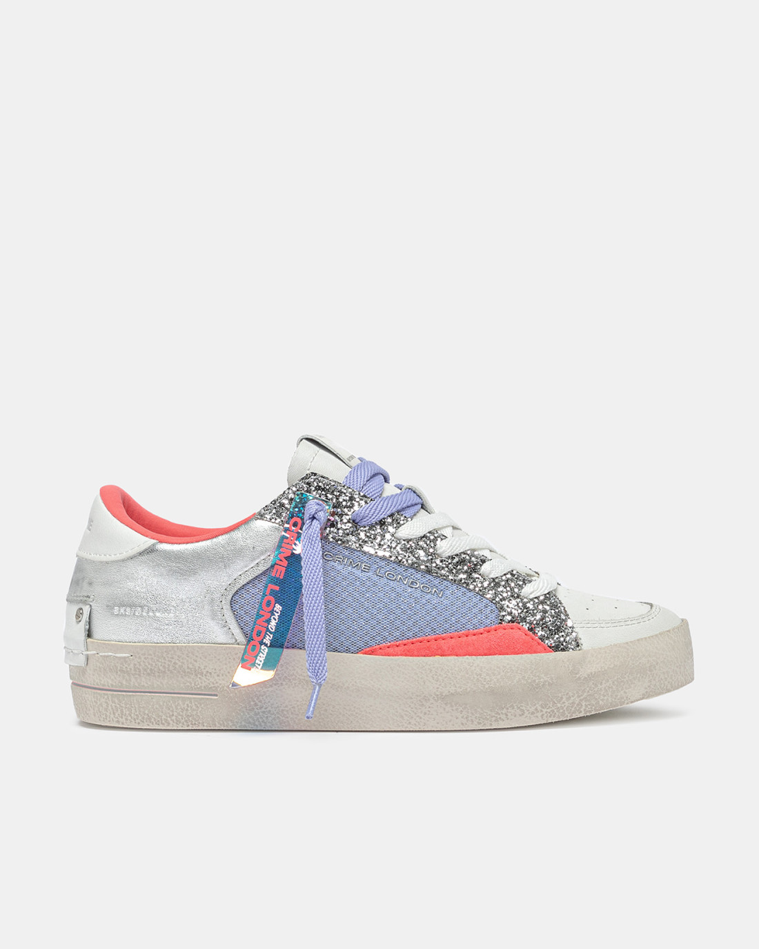 CRIME LONDON: SK8 DELUXE CORAL SKIES