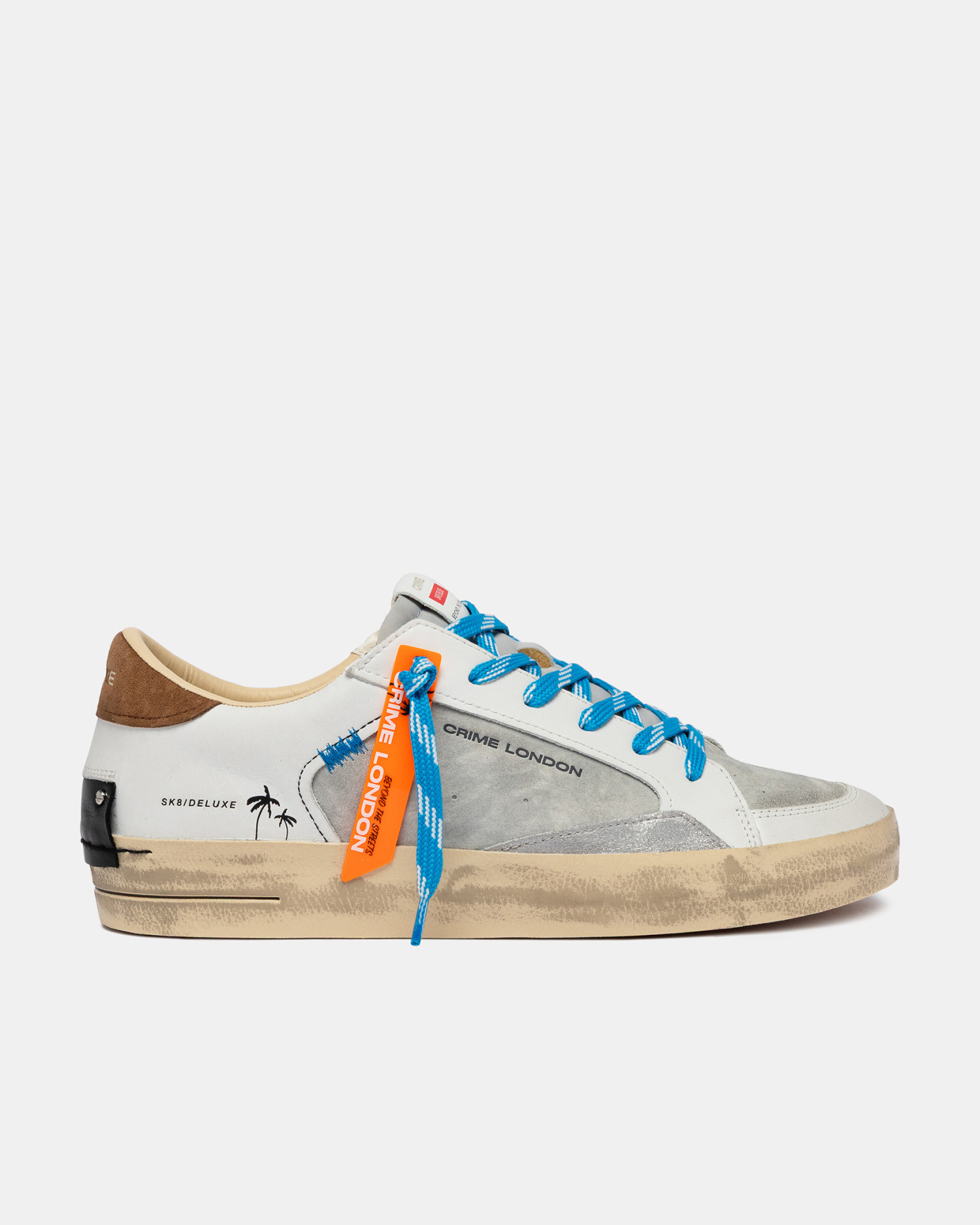 Sk8 Deluxe Ice Grey | Crime London