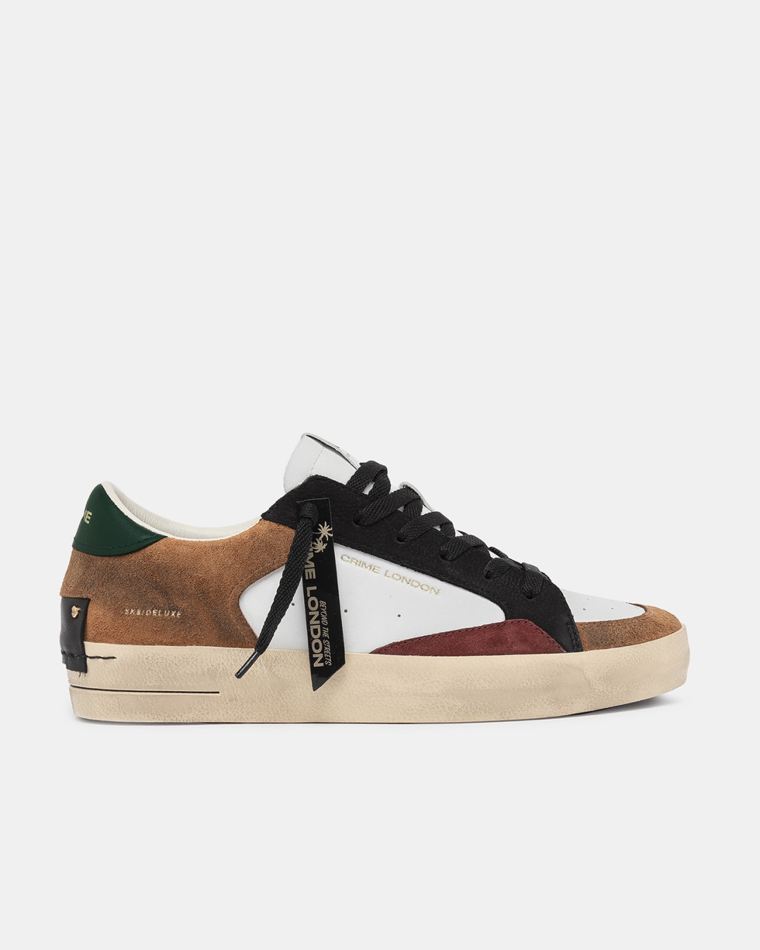 CRIME LONDON: SK8 DELUXE KHAKI SHADES