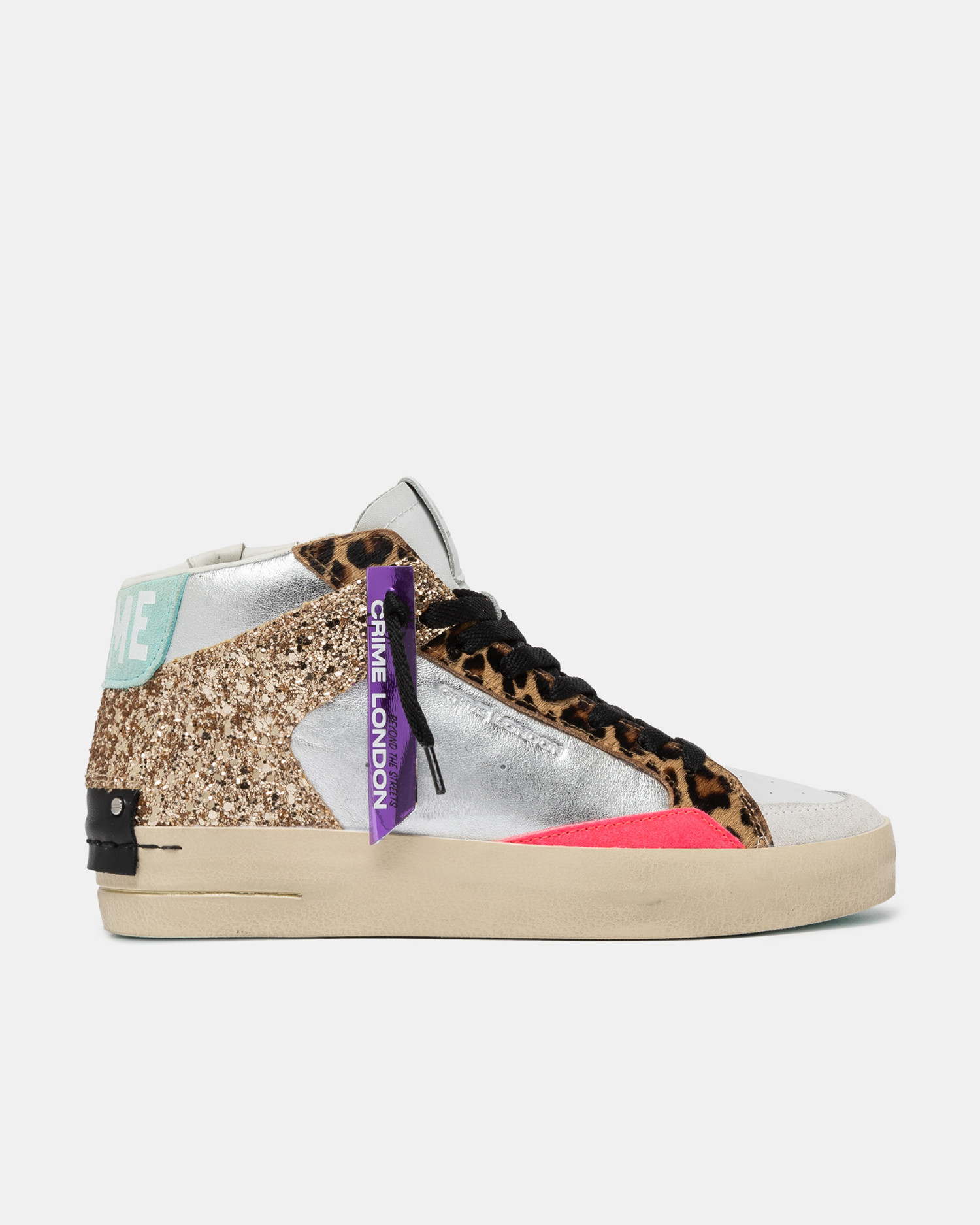 Sk8 Deluxe Mid Gold Savannah | Crime London