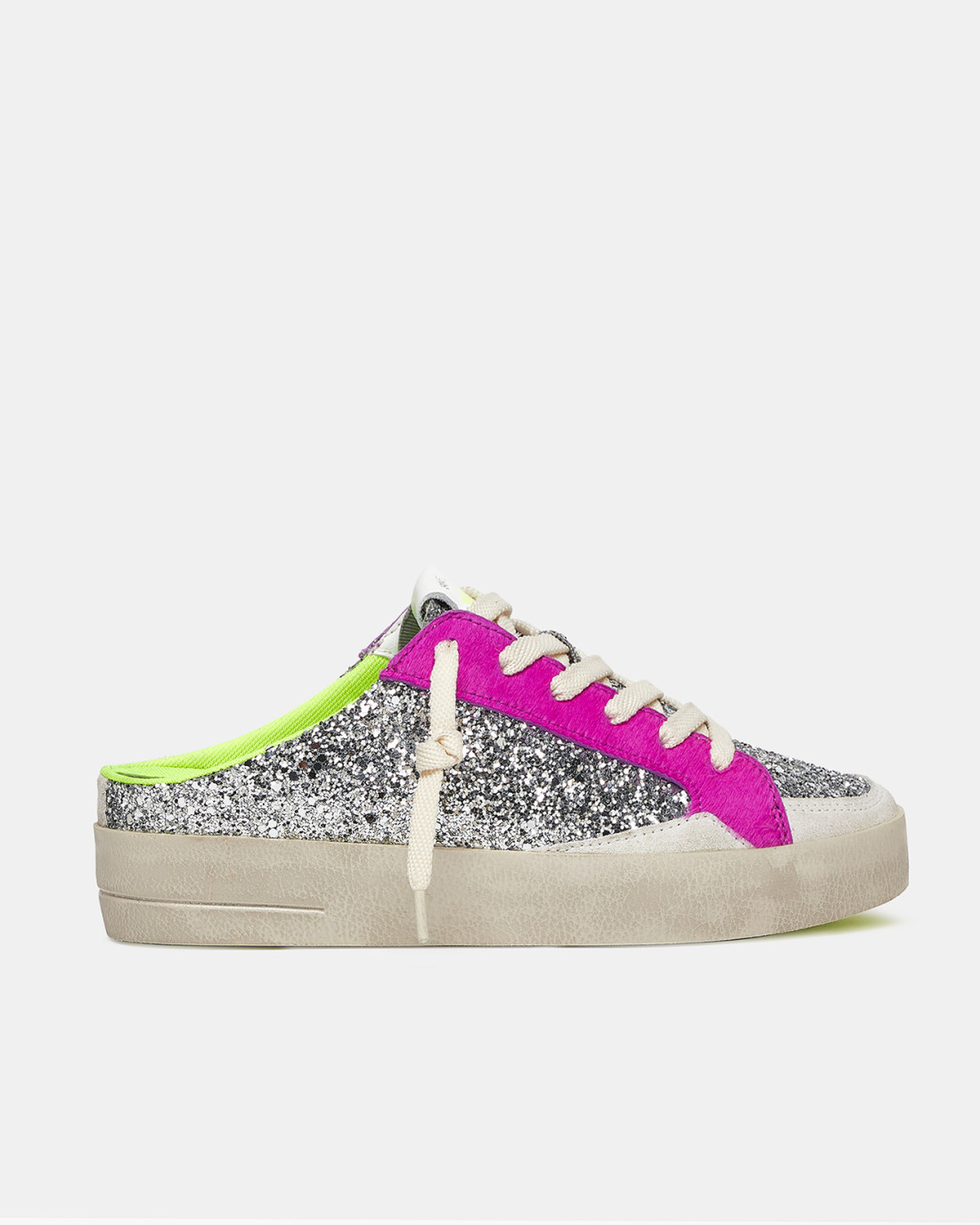 CRIME LONDON: SK8 DELUXE SABOT RASPBERRY GLOSS