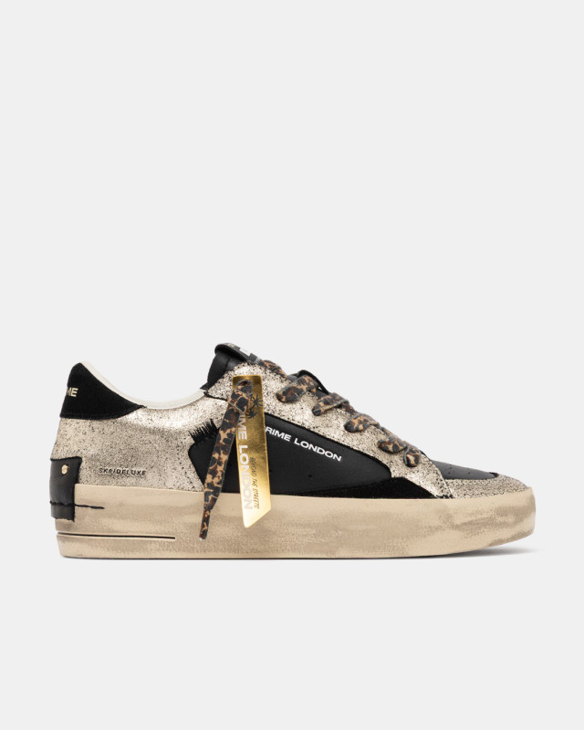 SK8 DELUXE WEDGE ONYX GOLD