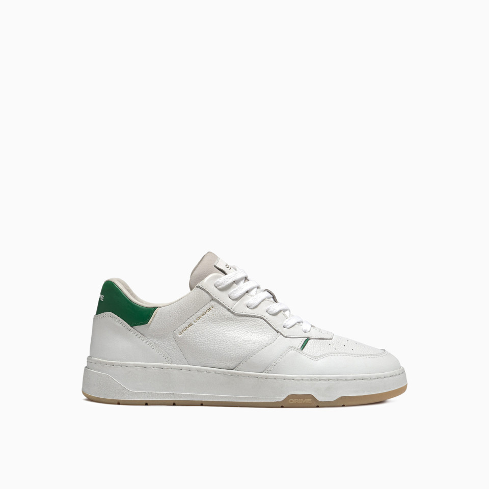 CRIME LONDON: TIMELESS LOW TOP WHITE