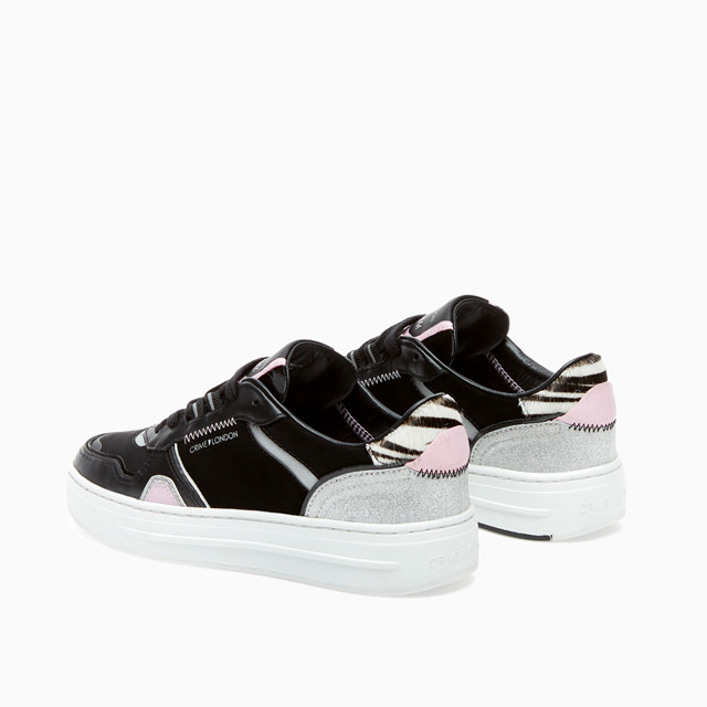 LOW TOP OFF COURT BLACK-ZEBRA