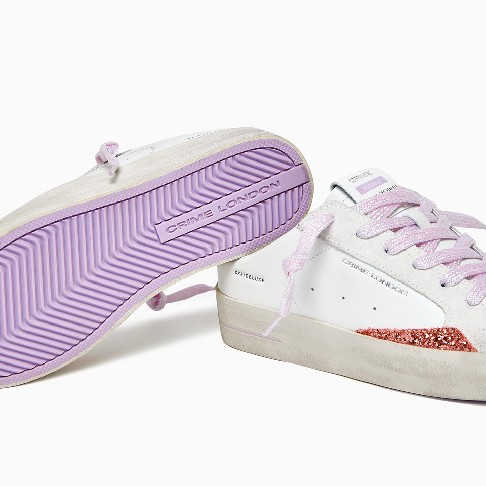 CRIME LONDON: SK8 DELUXE SABOT ROSE' & CHILL