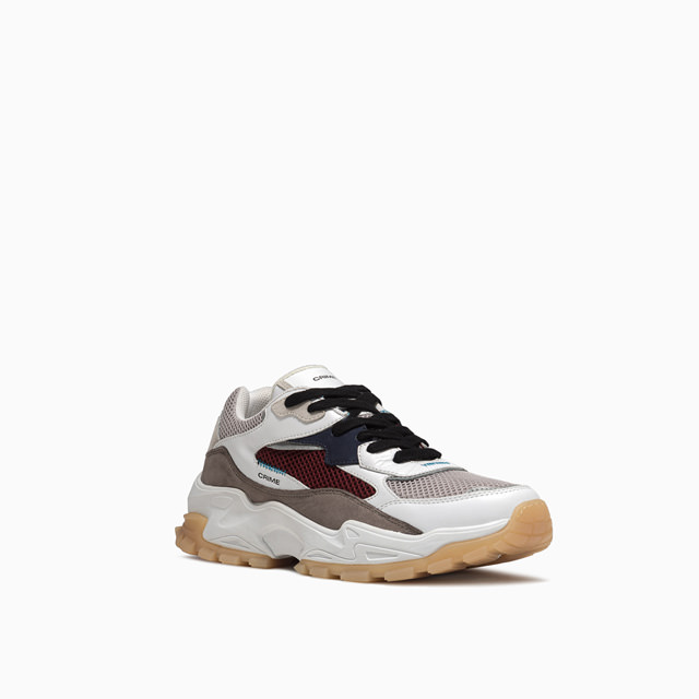 SPRINT RUNNER GREY-BORDEAUX