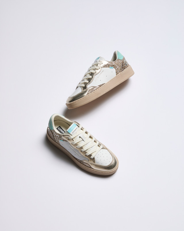 CHELSEA AQUA LEOPARD