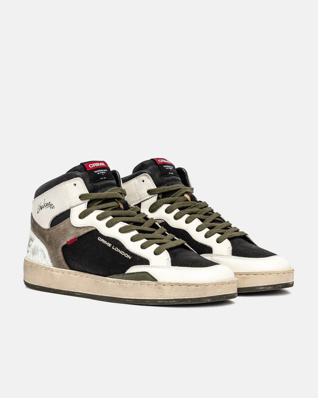 CRIME LONDON: CHELSEA MID BLACK MILITARY