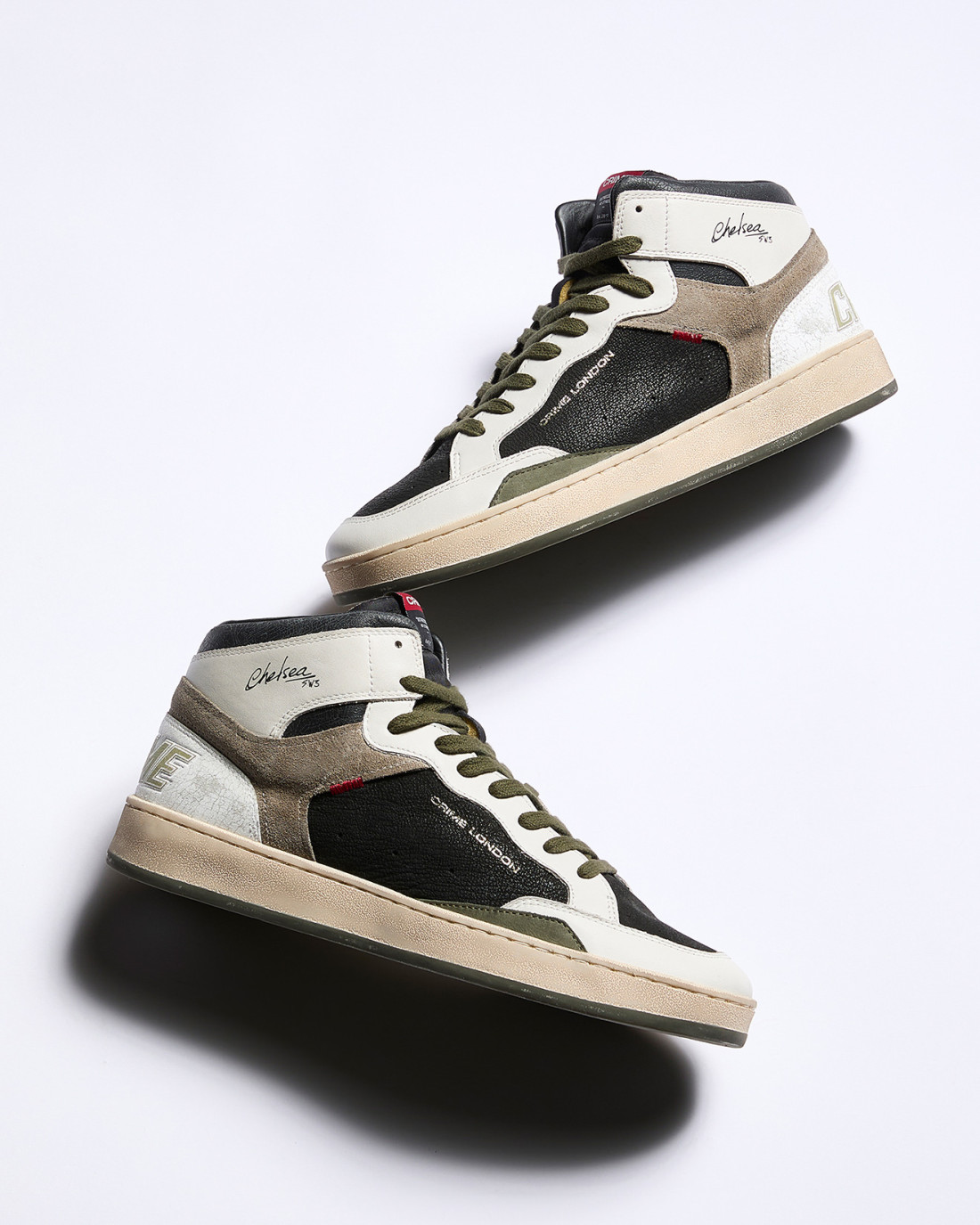 CRIME LONDON: CHELSEA MID BLACK MILITARY