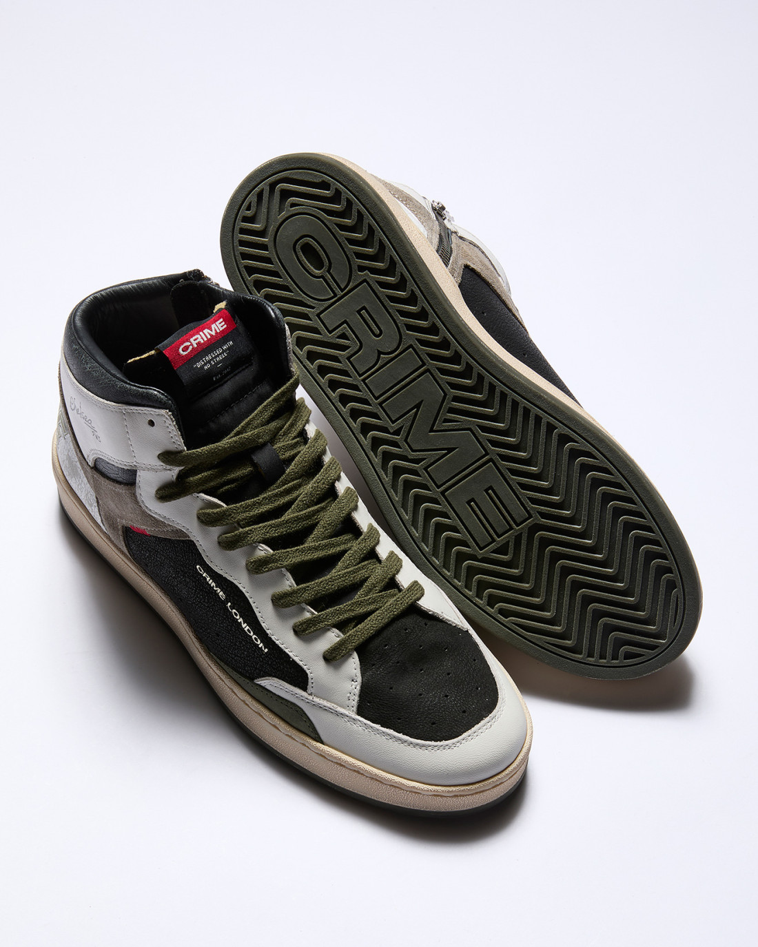 CRIME LONDON: CHELSEA MID BLACK MILITARY