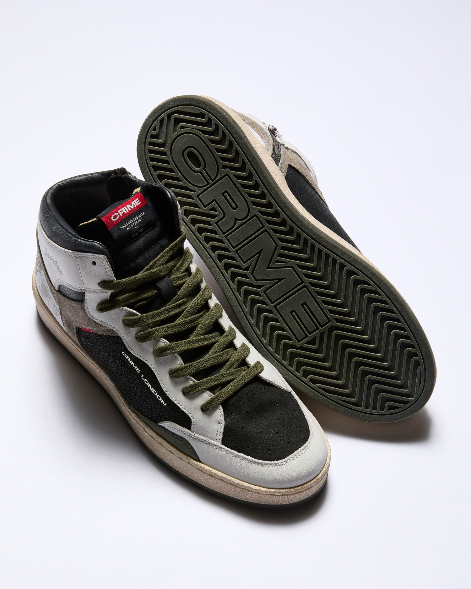 Chelsea Mid Black Military | Crime London