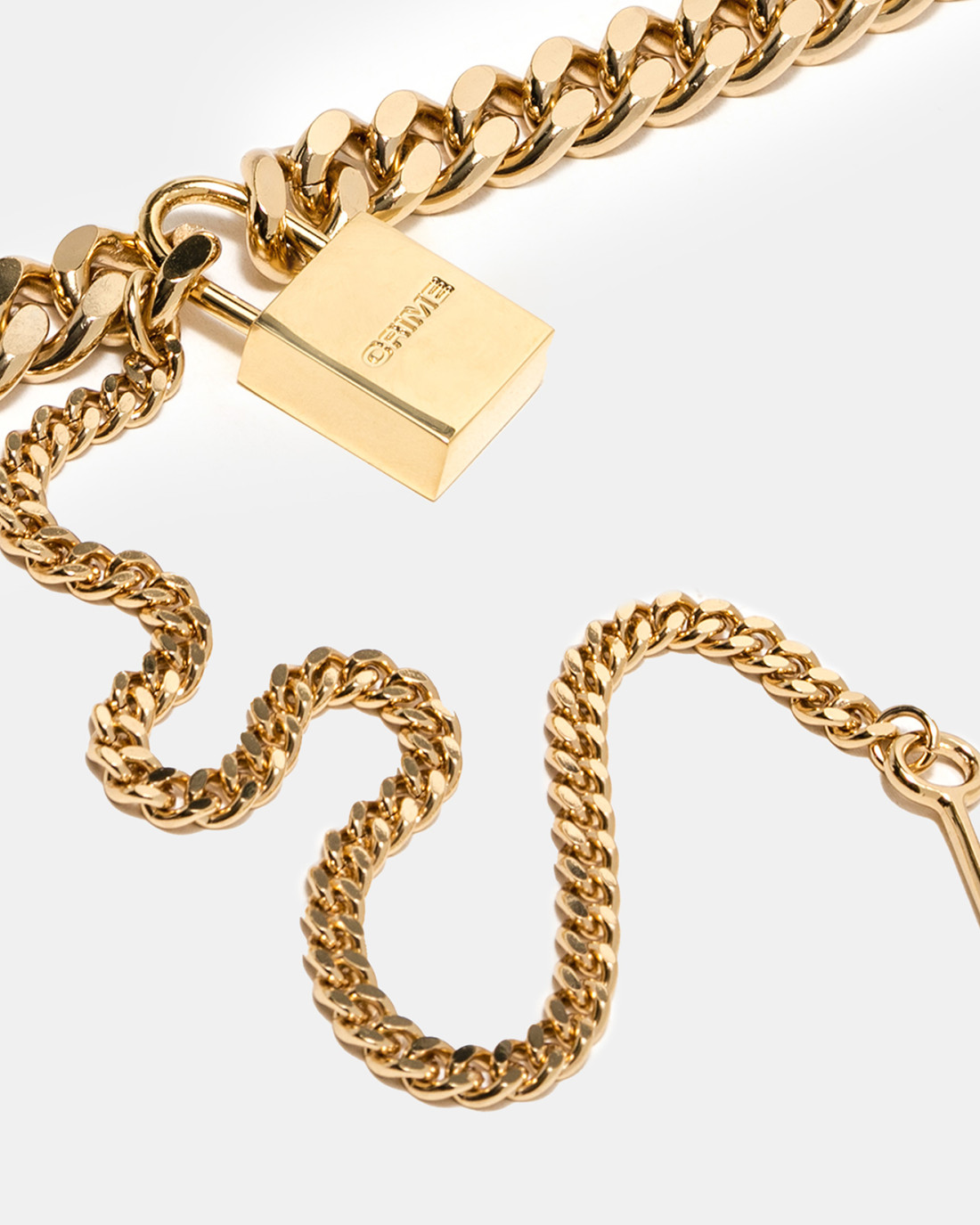 CRIME LONDON: CRIME LOCK NECKLACE