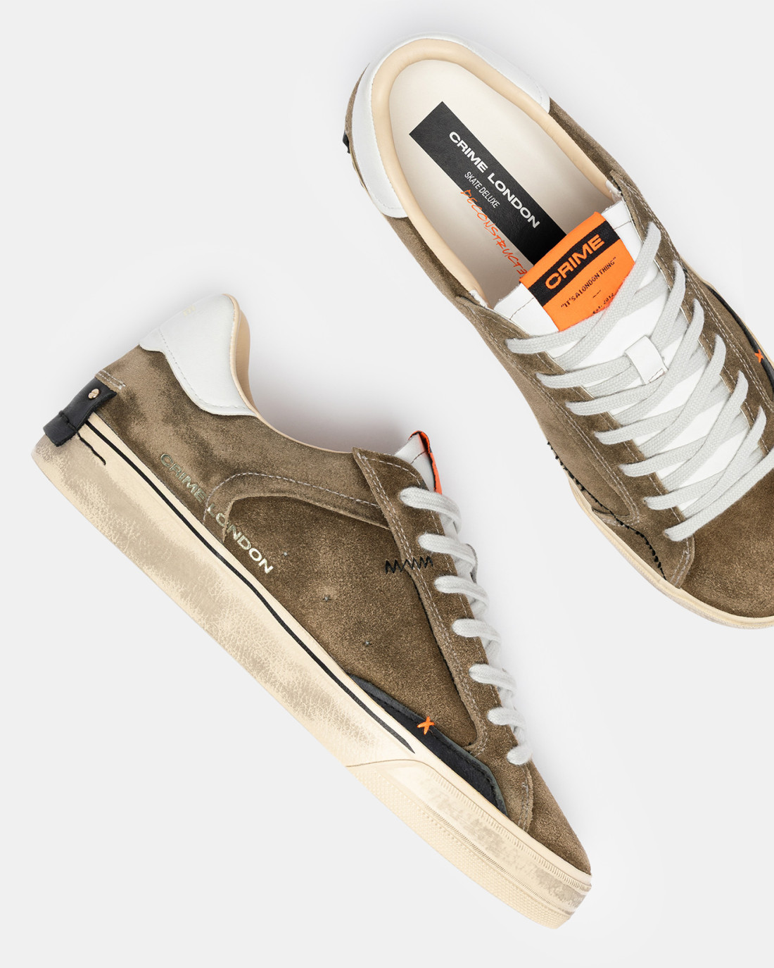 CRIME LONDON: DECONSTRUCTED BROWN FLAME