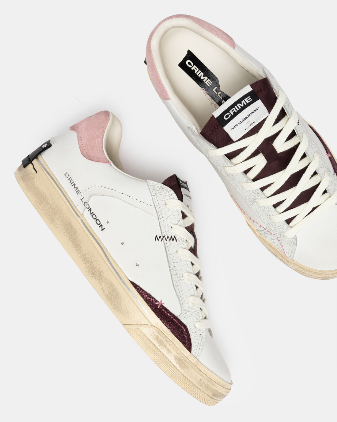 CRIME LONDON: DECONSTRUCTED DUSTY ROSE