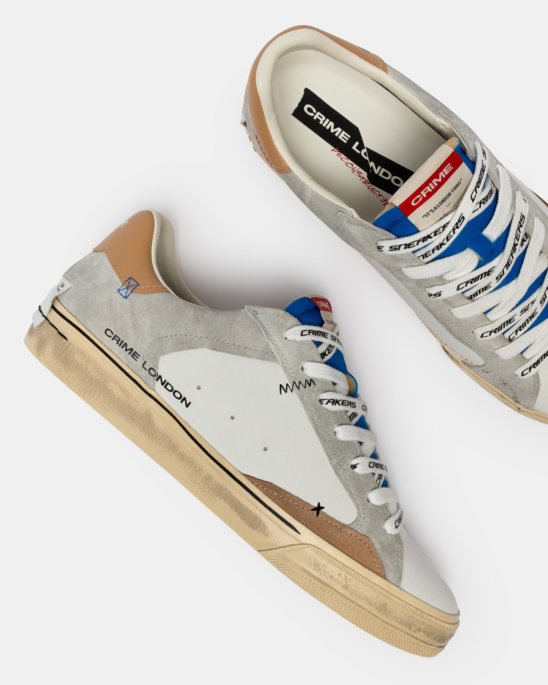 CRIME LONDON: DECONSTRUCTED ELECTRIC BLUE