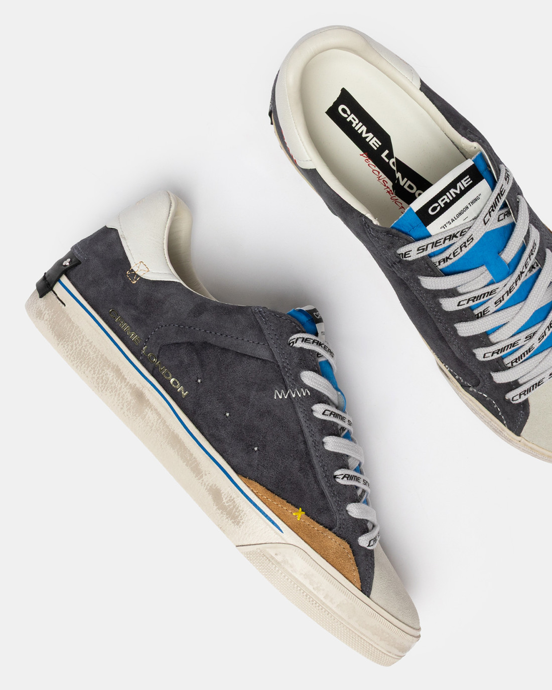 CRIME LONDON: DECONSTRUCTED FADED CARBON