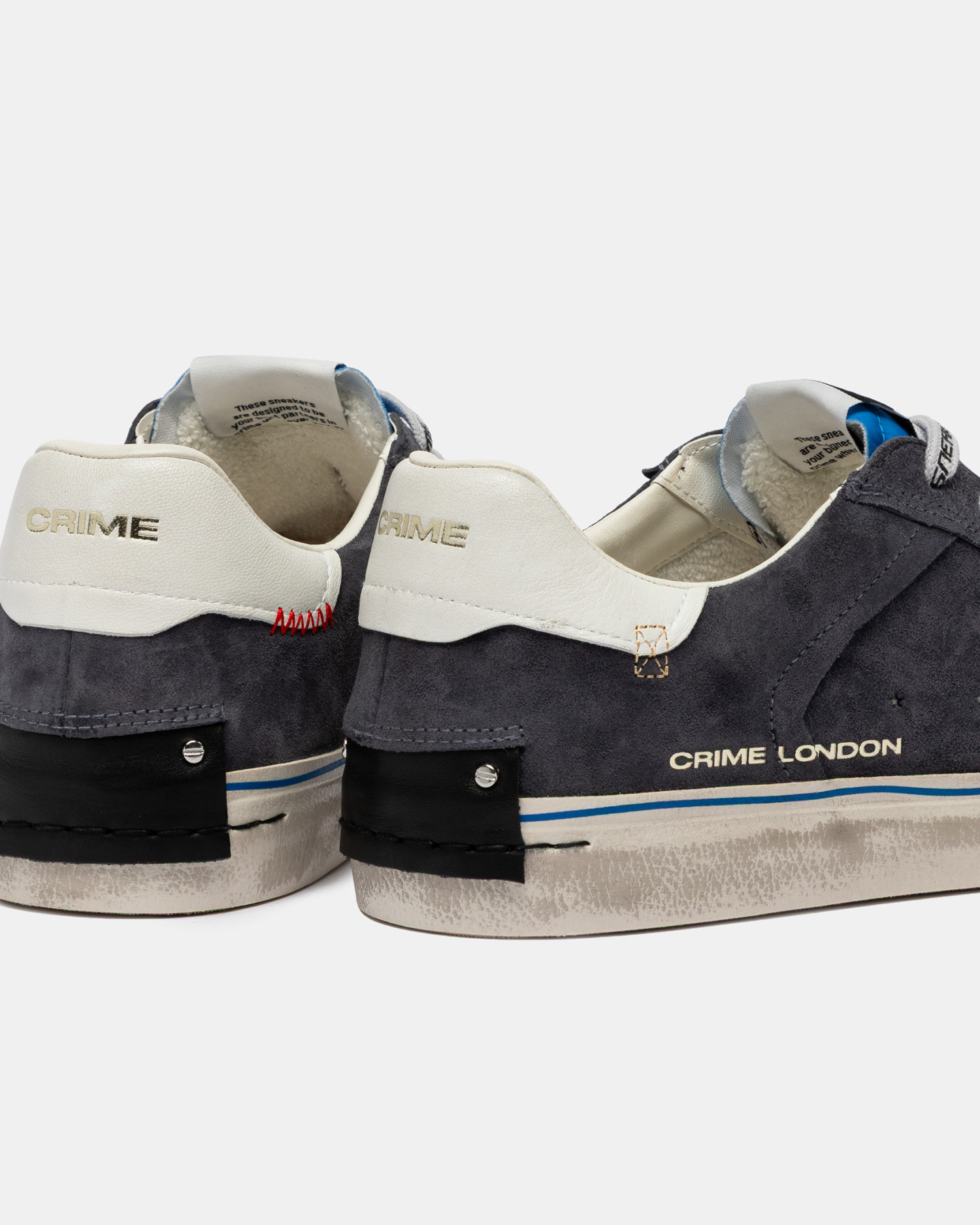 Crime Gothic Dorphins　6.6 Deconstructed Faded Carbon | Crime London