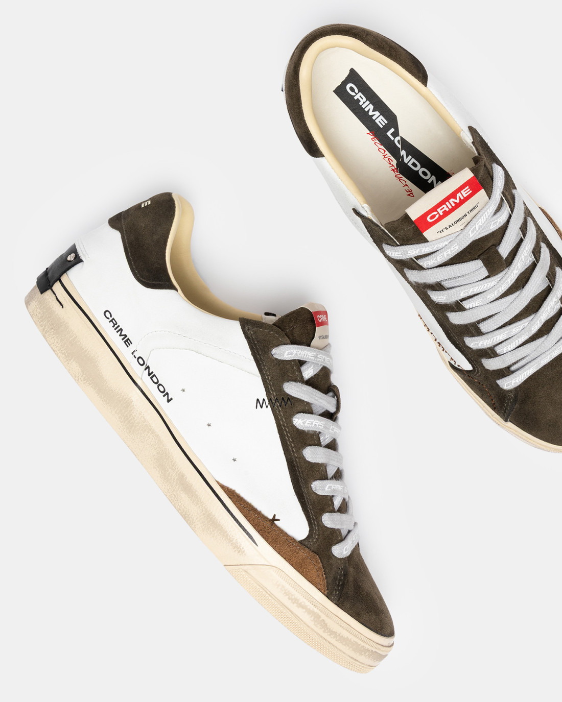 CRIME LONDON: DECONSTRUCTED FOREST GREEN