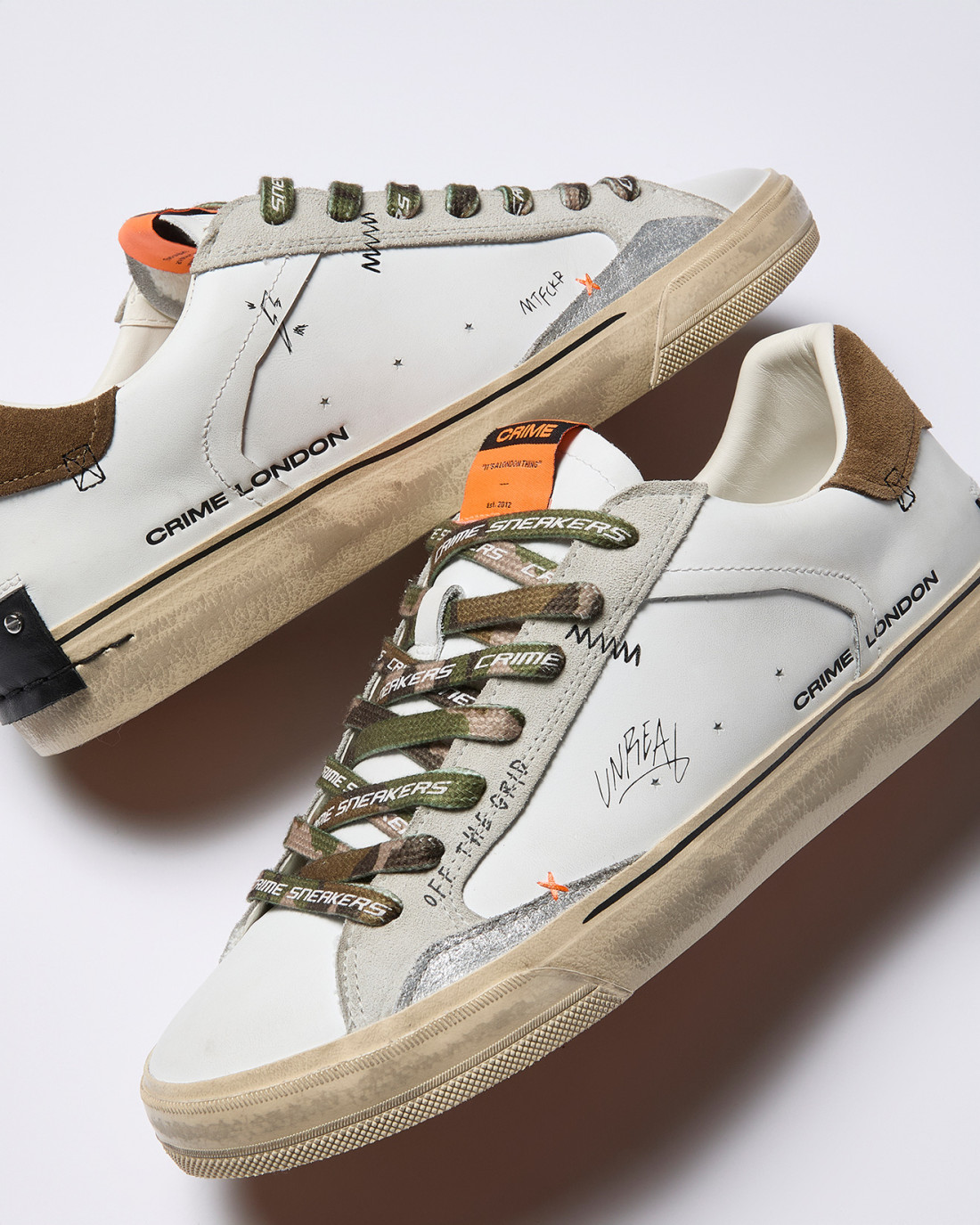 CRIME LONDON: DECONSTRUCTED MILITARY GREEN