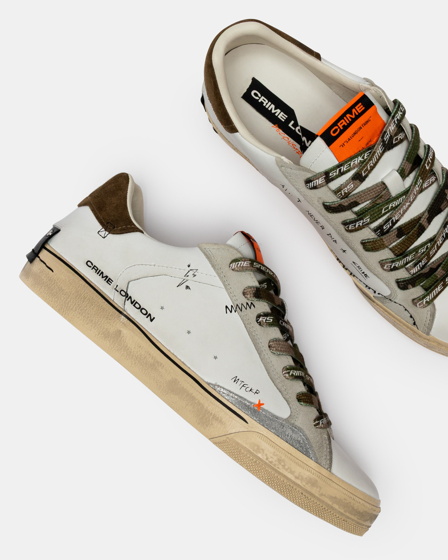 Deconstructed Military Green | Crime London