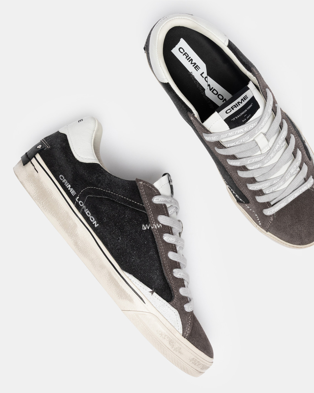 CRIME LONDON: DECONSTRUCTED STONE GREY