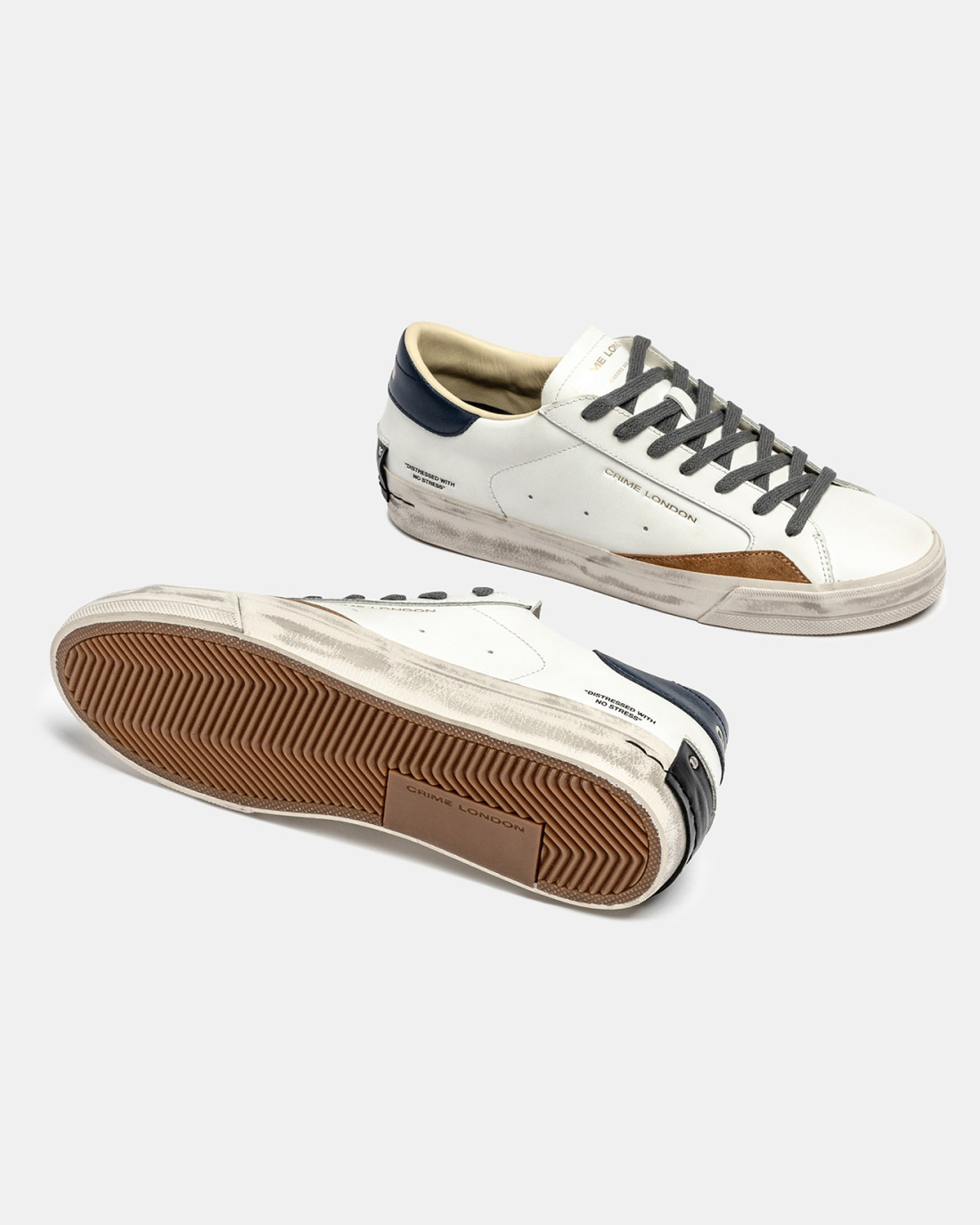CRIME LONDON: DISTRESSED 2.0 BLUE AMBER