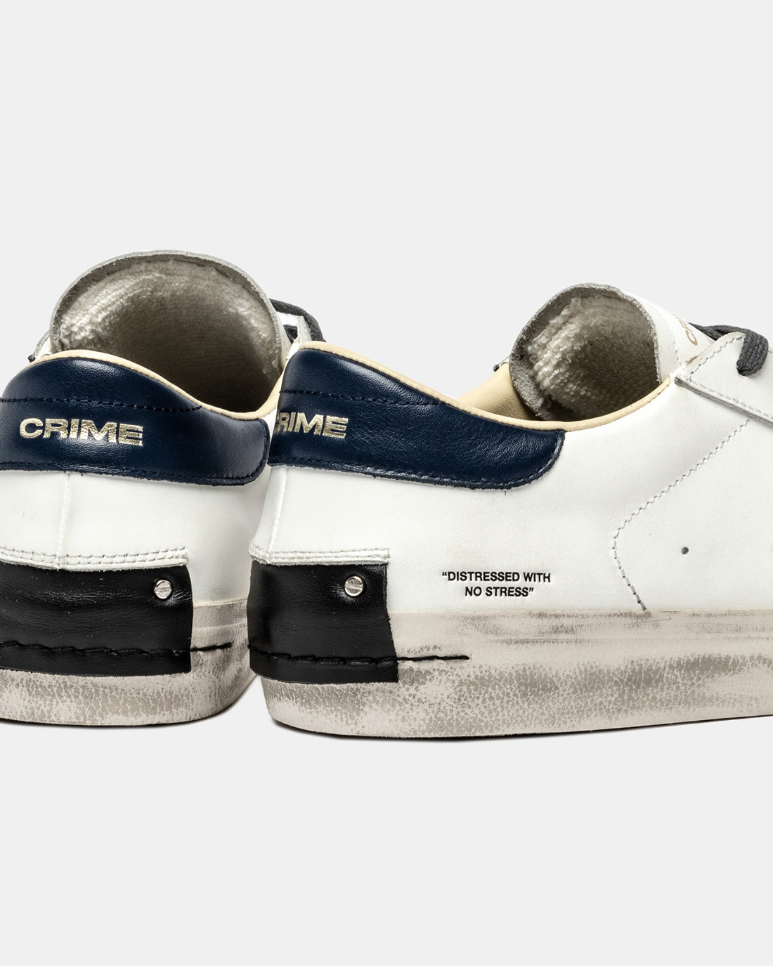 CRIME LONDON: DISTRESSED 2.0 BLUE AMBER